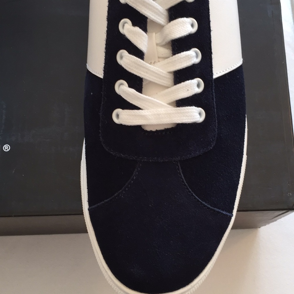 Bar lll Mens Keagan Navy Sneakers Size 11. 10.5 - Picture 2 of 7